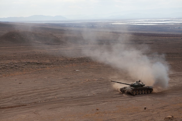 Armenian army units during trainings