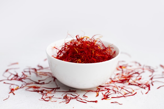 Free Photo aromatic saffron still life composition