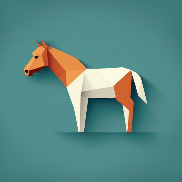 Free Photo artificial intelligence generated horse shape