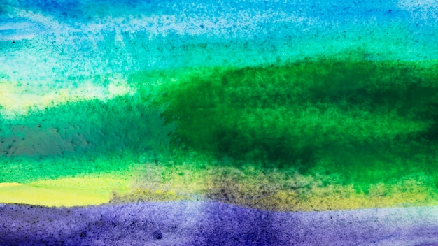 Free Photo artistic background of colorful watercolor texture