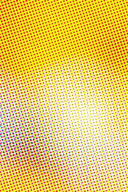 Artistic background wallpaper with color halftone effect