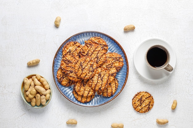 Assortment of delicious fresh cookies