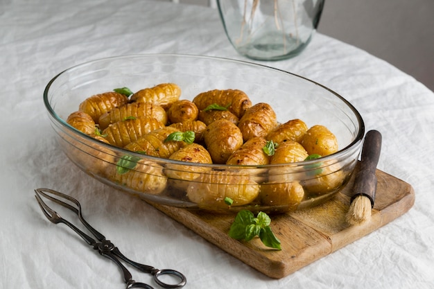 Free Photo assortment of a delicious healthy meal on the table