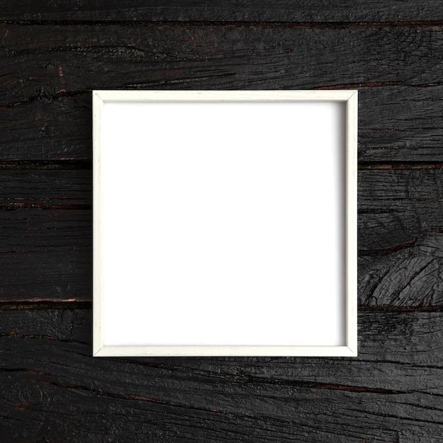 Assortment of empty frame on wall