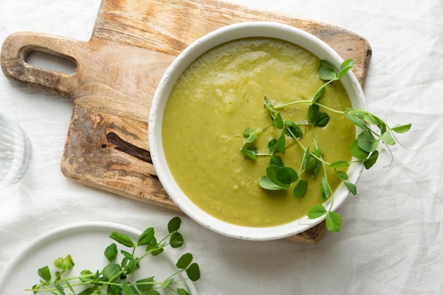 Free Photo assortment of a healthy meal on the table