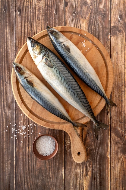 Assortment of healthy sea food