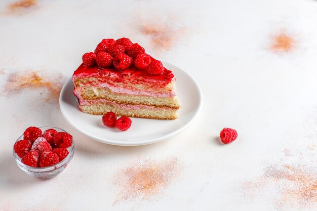 Assortment of pieces of cake.