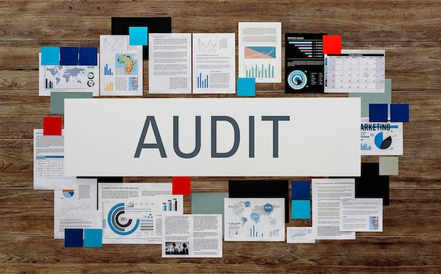 Free Photo audit compliance evaluation financial statement concept