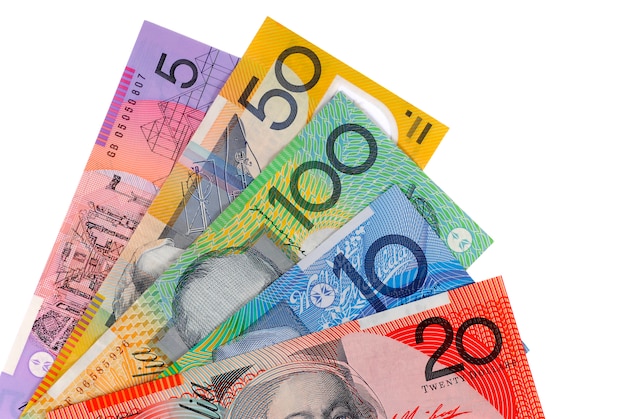 Australian dollar bills