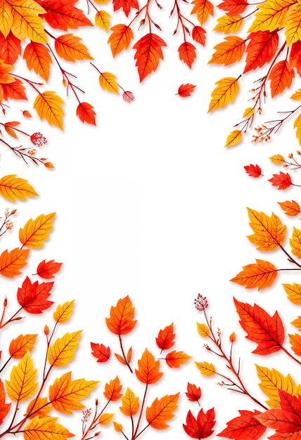 Free photo autumn patterned  background