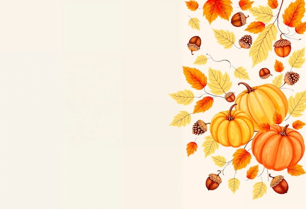 Free photo autumn patterned  background