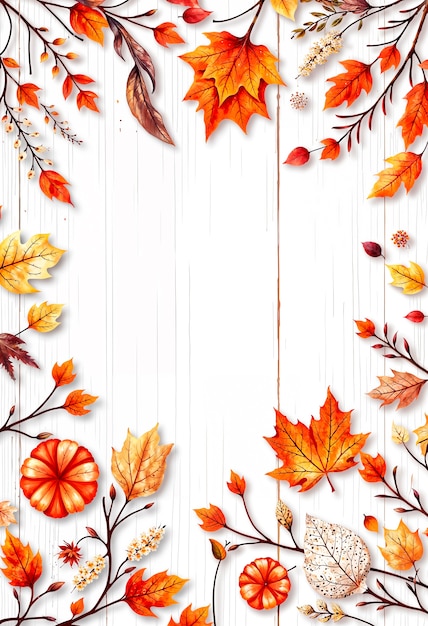 Free photo autumn patterned  background