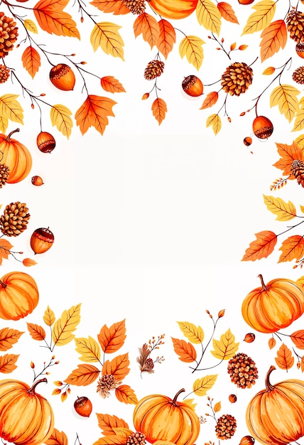 Autumn patterned  background