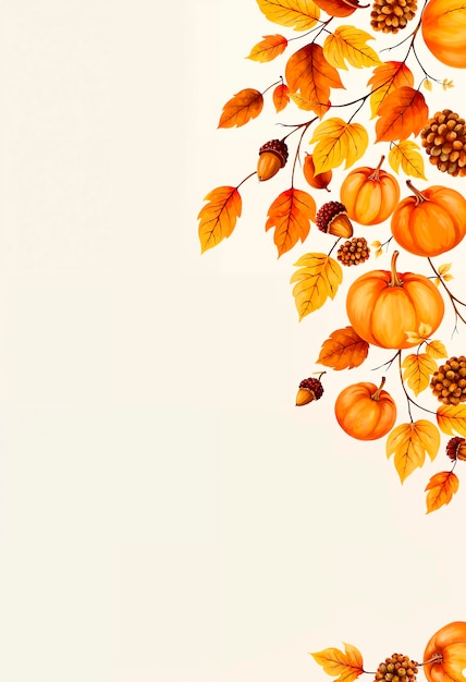 Autumn patterned  background