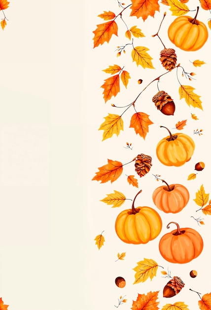 Free photo autumn patterned  background