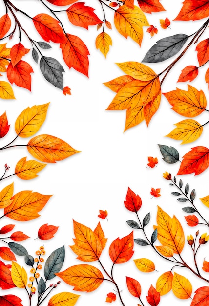 Free photo autumn patterned  background