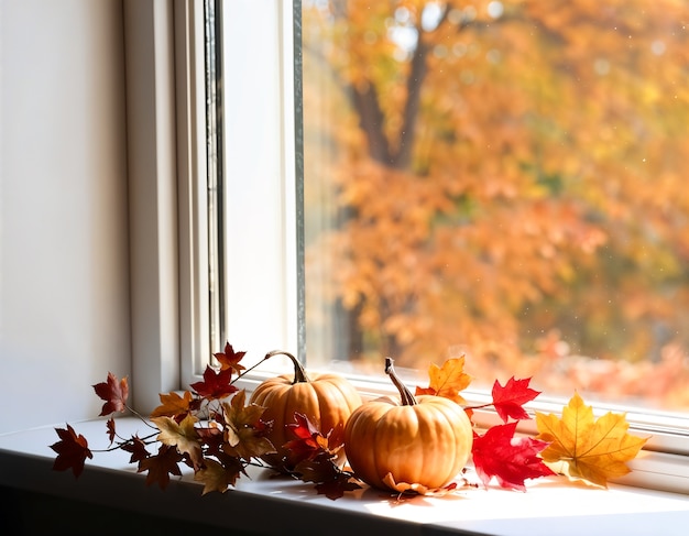 Free Photo autumn season still life