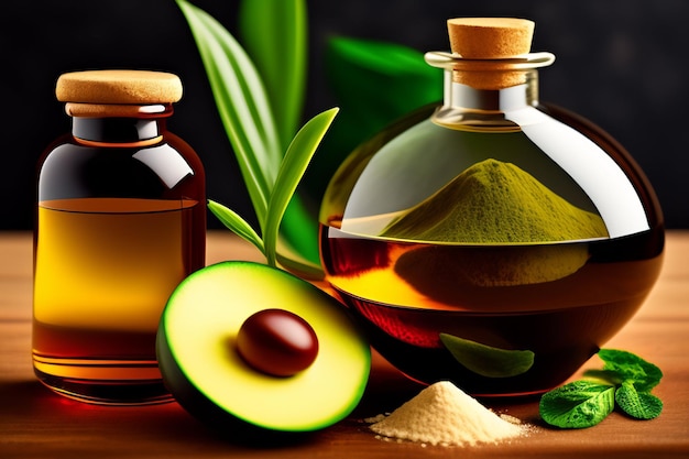 Avocado oil is a healthy ingredient in the body.