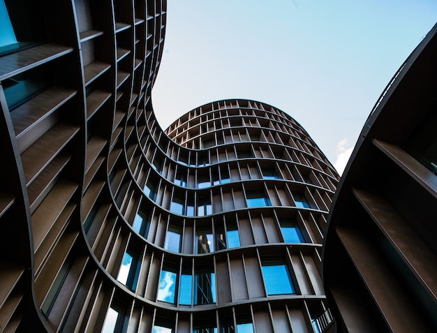 Free photo axelborg towers, modern architecture