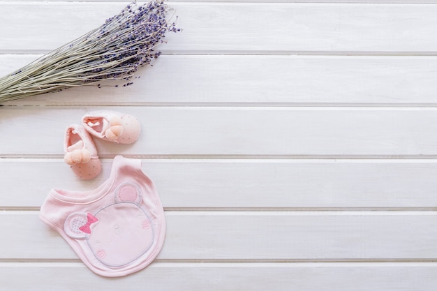 Free photo baby concept with branches