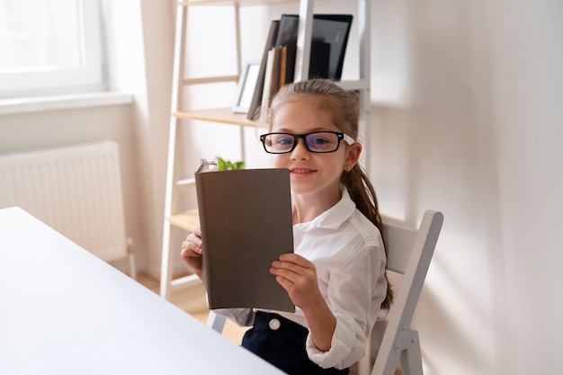 Baby dressed up as business person