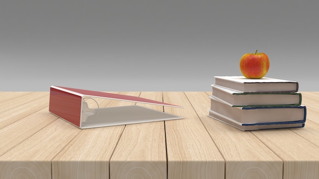 Back to School 3d Render