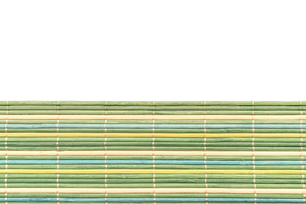 Free photo background of the bamboo surface of mat