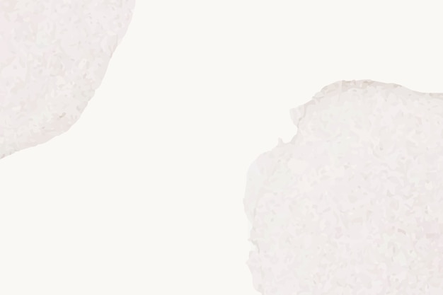 Free photo background of beige watercolor with gray stains in simple style