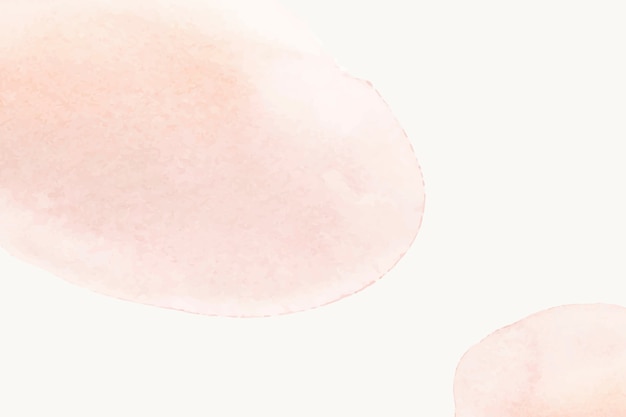 Free photo background of beige watercolor with nude stains in simple style