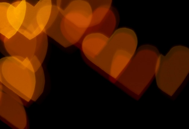 Free photo background bokeh red hearts