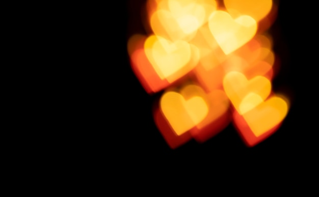 Free Photo background bokeh red hearts