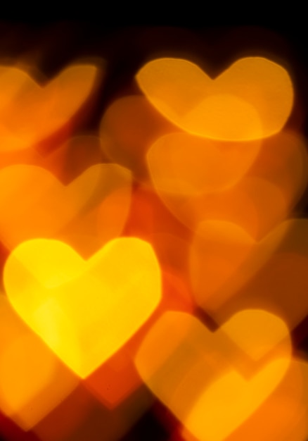 Free Photo background bokeh red hearts