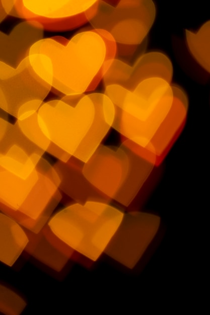 Free Photo background bokeh red hearts