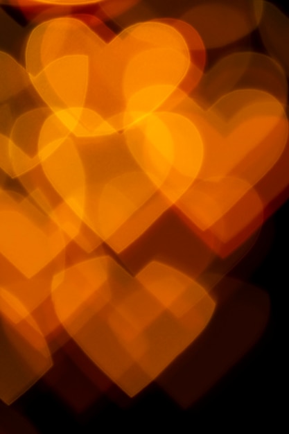 Free photo background bokeh red hearts