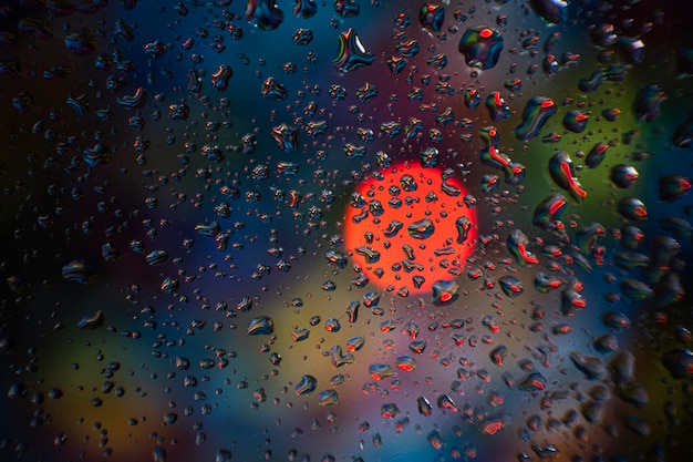 Free photo background rain drops close up