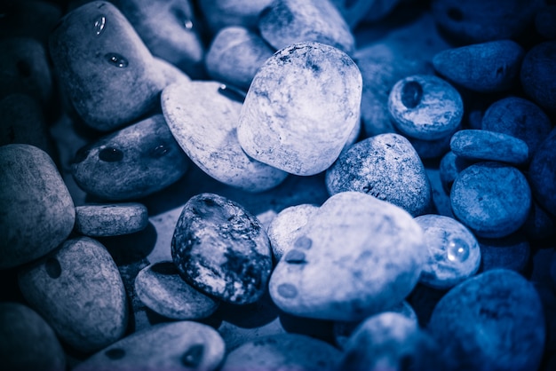 Free photo backgrounds of pebbles of full frame