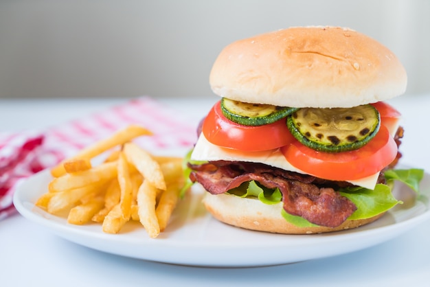 bacon burger