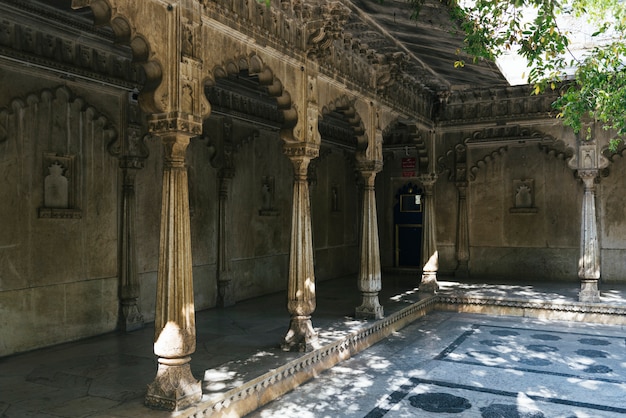 Badi Mahal or Garden Palace of City Palace in Udaipur Rajasthan, India