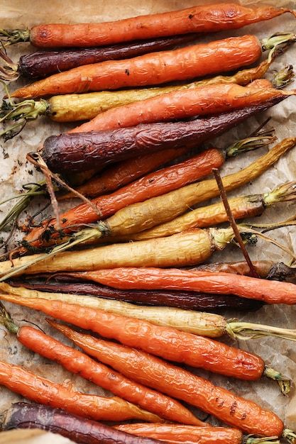 Baked carrots