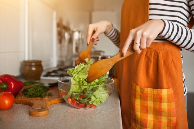 baking adult beauty background apron