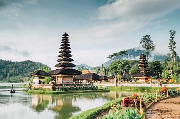 Free photo bali pagoda , indonesia