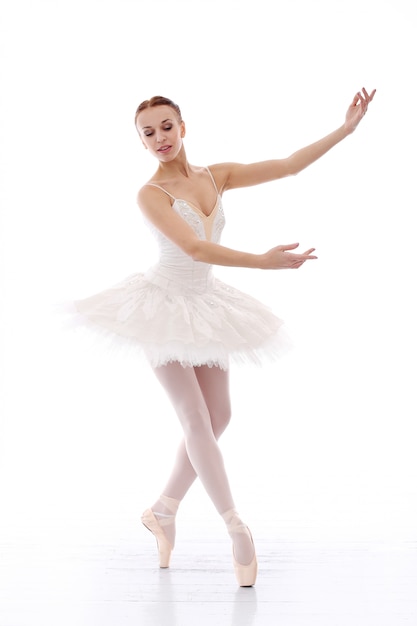 Ballerina performing