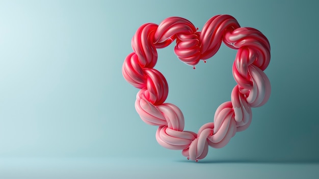 Free Photo balloon twist shaped like heart