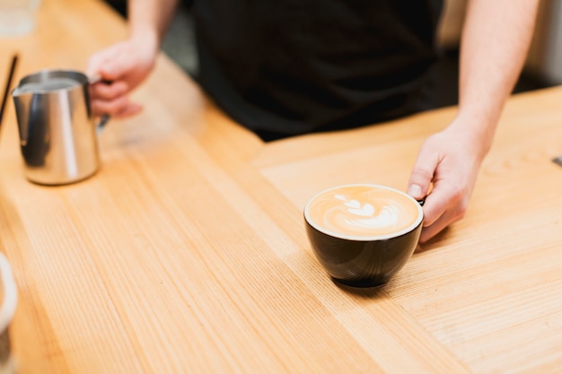 Bar concept with coffee