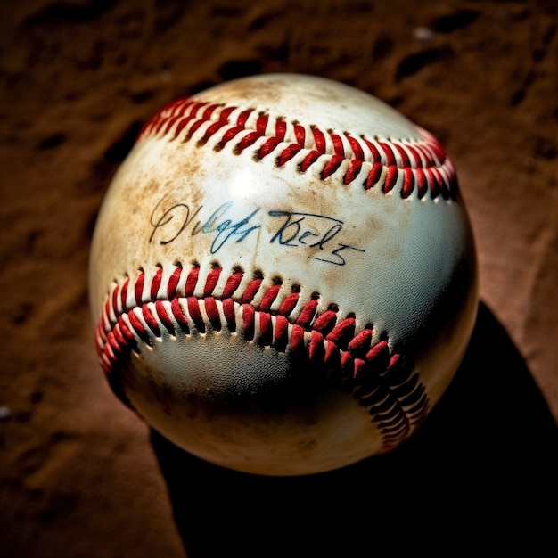 Free photo baseball ai generated image