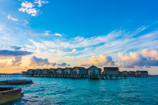 beach lagoon landscape relaxation sea