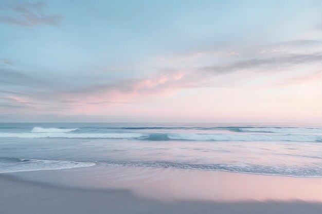 Beach view with ocean water