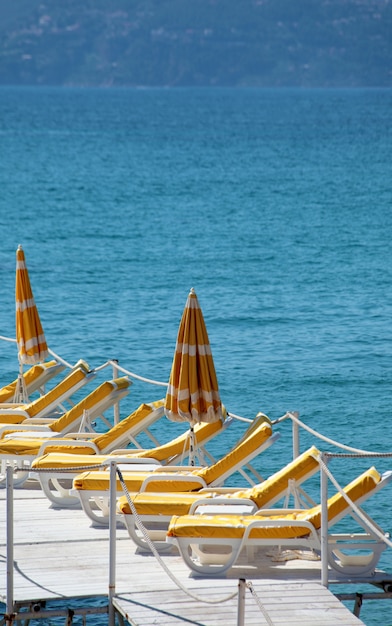 Beachfront in cannes france