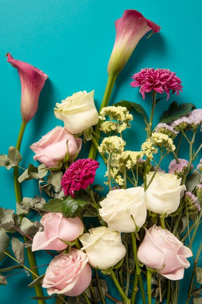 Beautiful arrangement of flowers for a birthday girl