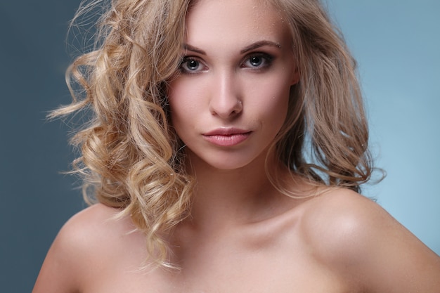 Beautiful and attractive woman portrait